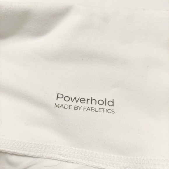 Fabletics Powerhold White Leggings - Picture 10 of 12